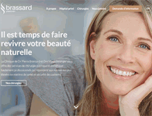 Tablet Screenshot of drbrassard.com